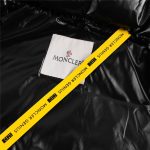 Jacket Puffer Moncler Black with Hood MCL010 - Image 8