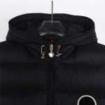 Vest Puffer Moncler Hooded Black Logo MCL011 - Image 4