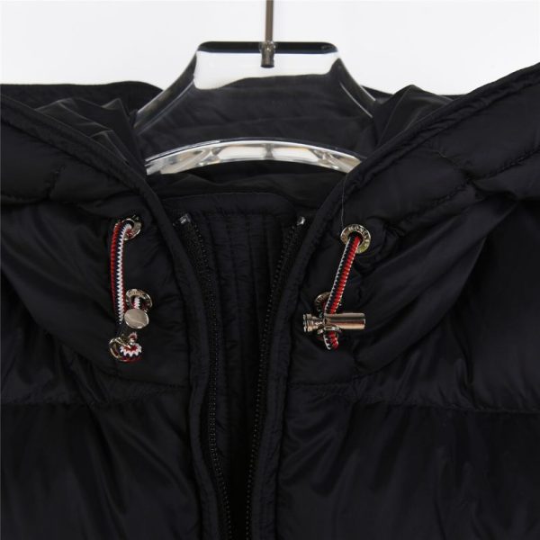 Vest Puffer Moncler Hooded Black Logo MCL011 - Image 7