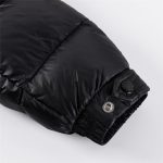 Jacket Puffer Moncler Black Hooded MCL012 - Image 7
