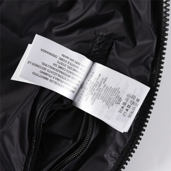 Jacket Puffer Moncler Black Hooded MCL012 - Image 9