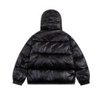 Jacket Puffer Moncler Black with Hood MCL013 - Image 2