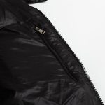 Jacket Puffer Moncler Black with Hood MCL013 - Image 9