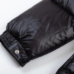 Jacket Puffer Moncler Black with Hood MCL013 - Image 11