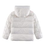 Jacket Puffer Moncler White Hooded MCL014 - Image 2