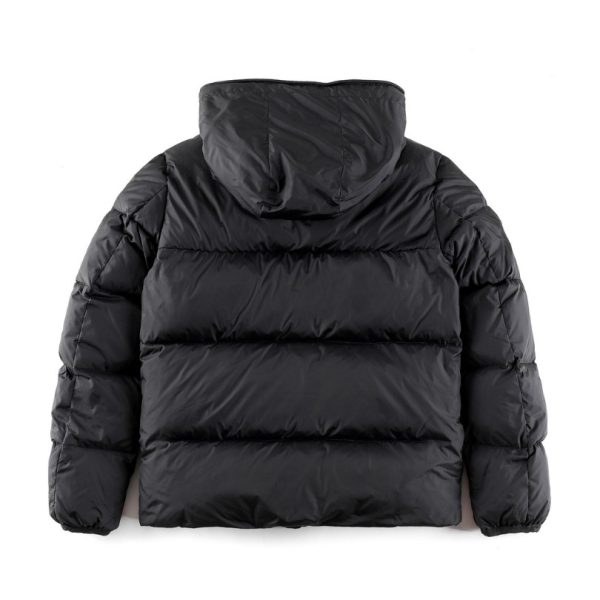 Jacket Puffer Moncler Hooded Black MCL017 - Image 2
