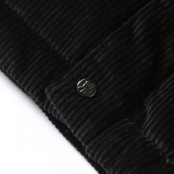 Jacket Puffer Moncler with Logo Trim Hood MCL019 - Image 9