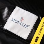 Jacket Puffer Moncler with Logo Trim Hood MCL019 - Image 17