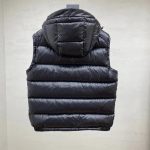 Vest Puffer Moncler with Hood Black MCL021 - Image 2