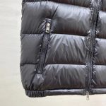 Vest Puffer Moncler with Hood Black MCL021 - Image 5