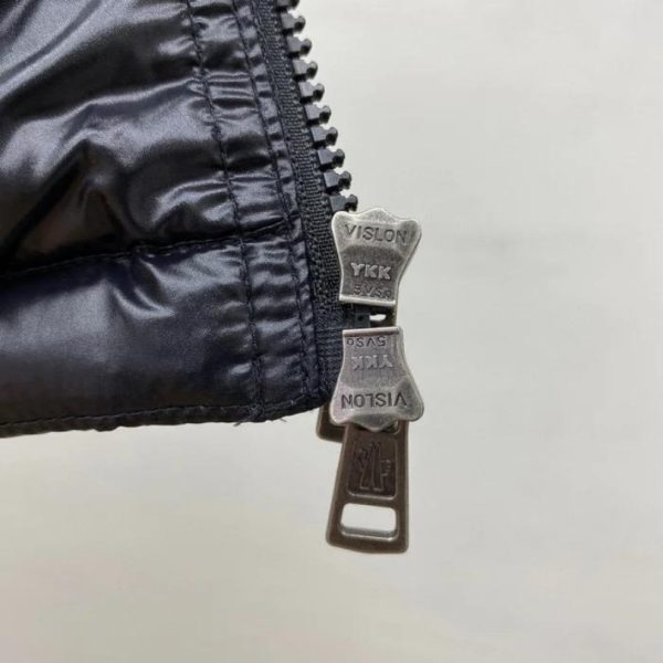 Vest Puffer Moncler with Hood Black MCL021 - Image 7