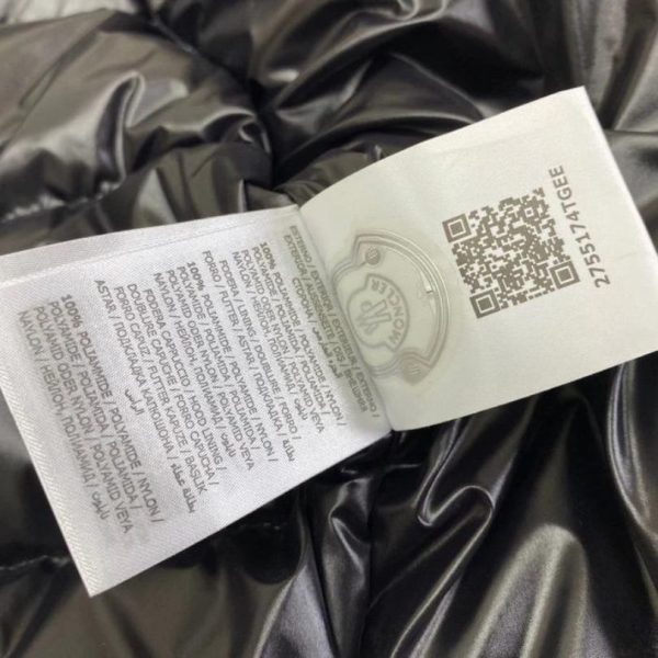 Vest Puffer Moncler with Hood Black MCL021 - Image 8