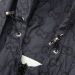 Jacket Windbreaker Gucci Monogram Beige Brown GC112 - Image 6