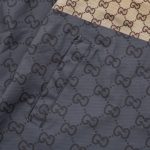 Jacket Windbreaker Gucci Monogram Beige Brown GC112 - Image 8