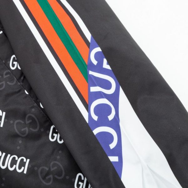 Jacket Windbreaker Gucci Monogram Gray GC113 - Image 2