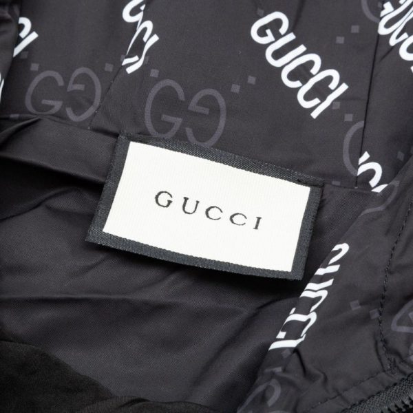 Jacket Windbreaker Gucci Monogram Gray GC113 - Image 5