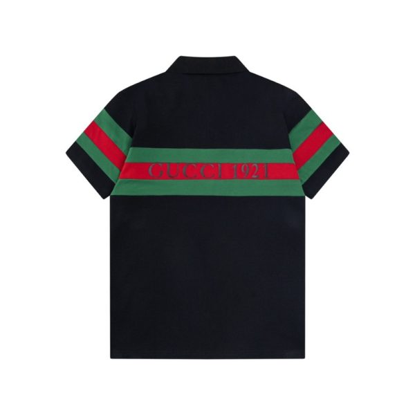 Polo Gucci 1921 Stripe Logo GC117 - Image 3