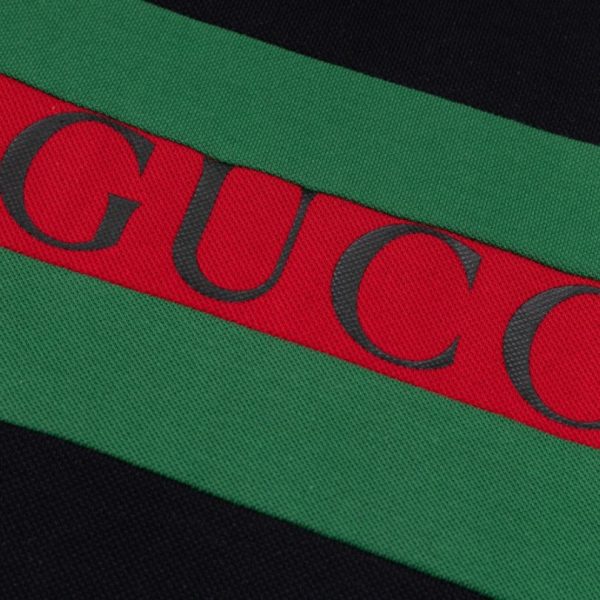 Polo Gucci 1921 Stripe Logo GC117 - Image 6