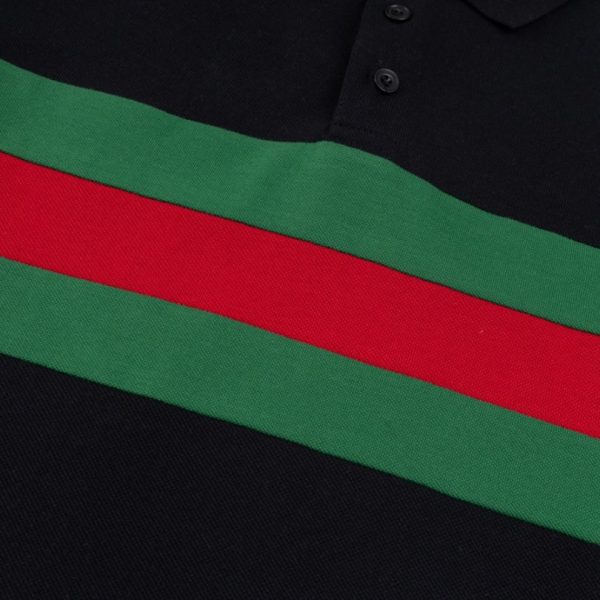 Polo Gucci 1921 Stripe Logo GC117 - Image 7