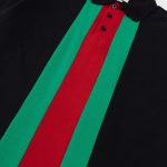 Polo Gucci Vertical Stripe Logo GC118 - Image 5