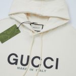 Hoodie Gucci Made in Italy Logo GC119 - Image 9