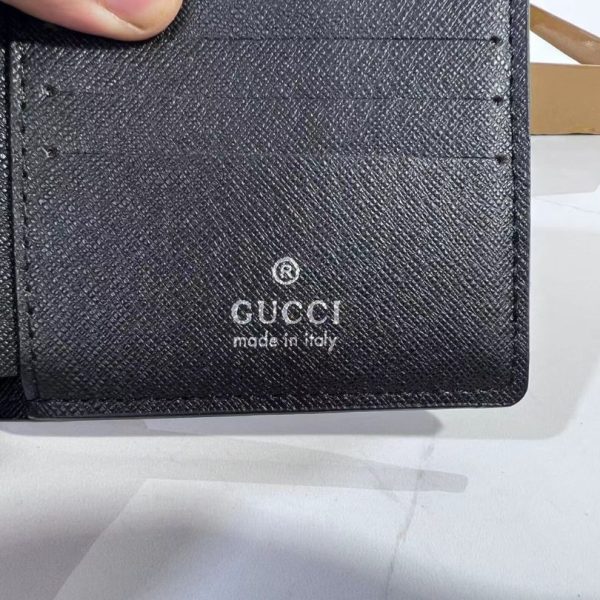 Wallet Gucci Black Embossed Leather GC121 - Image 2