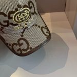 Cap Gucci GG Monogram Beige Baseball GC123 - Image 7