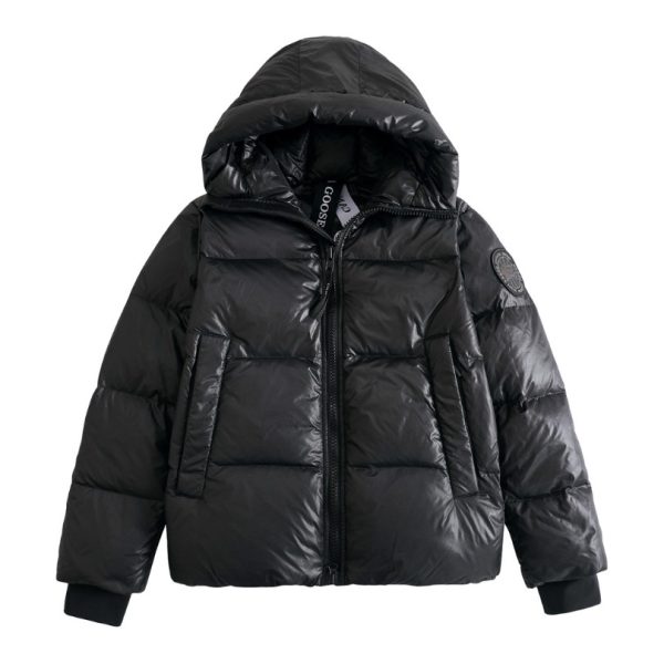d116161_8168-1.jpg Jacket Puffer Canada Goose Black with Hood CDG004 - Image 1