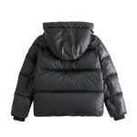 Jacket Puffer Canada Goose Black with Hood CDG004 - Image 2
