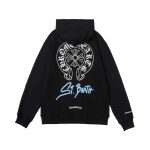 Hoodie Chrome Hearts St. Barth Black CH082 - Image 2