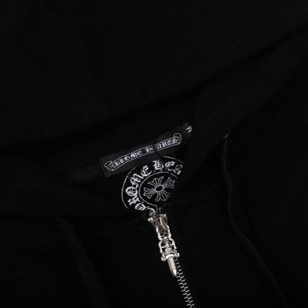 Hoodie Chrome Hearts St. Barth Black CH082 - Image 10