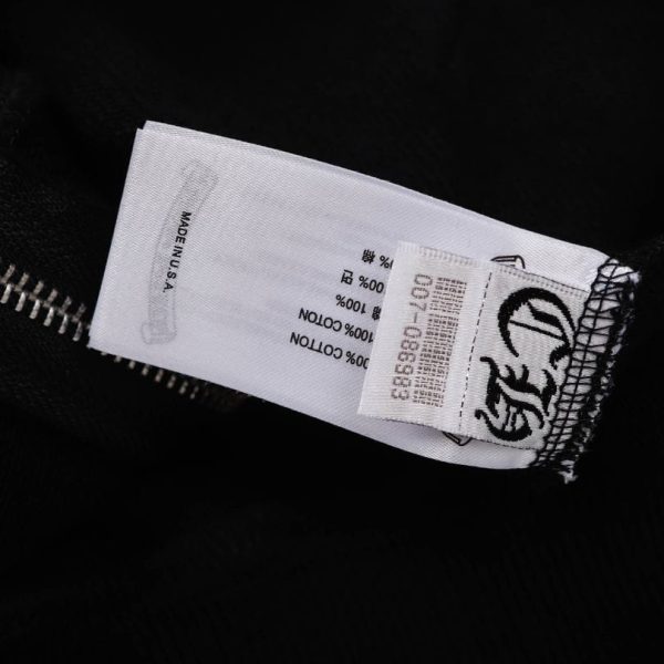 Hoodie Chrome Hearts St. Barth Black CH082 - Image 12