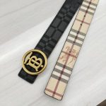 Belt Burberry Plaid BY005 - Image 7