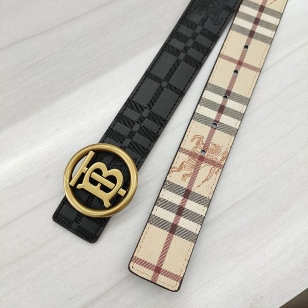 Belt Burberry Plaid BY005 - Image 7