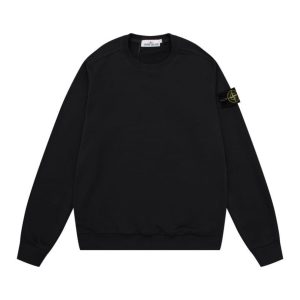 Sweatshirt Stone Island with logo patch SL001