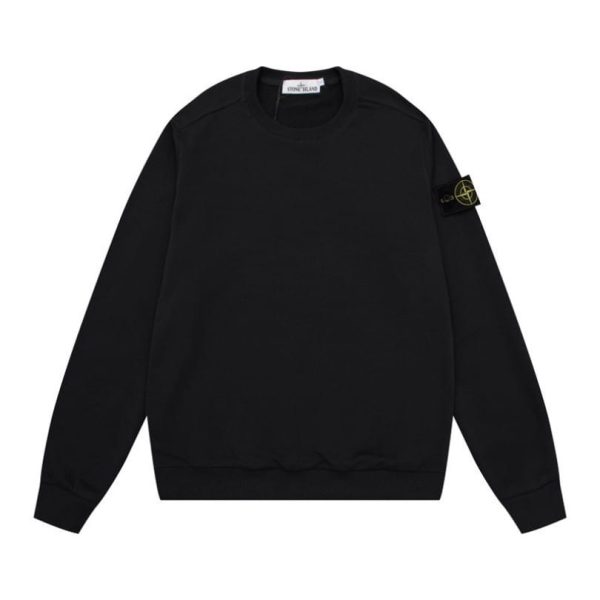 d116587_19141-1.jpg Sweatshirt Stone Island with logo patch SL001 - Image 1