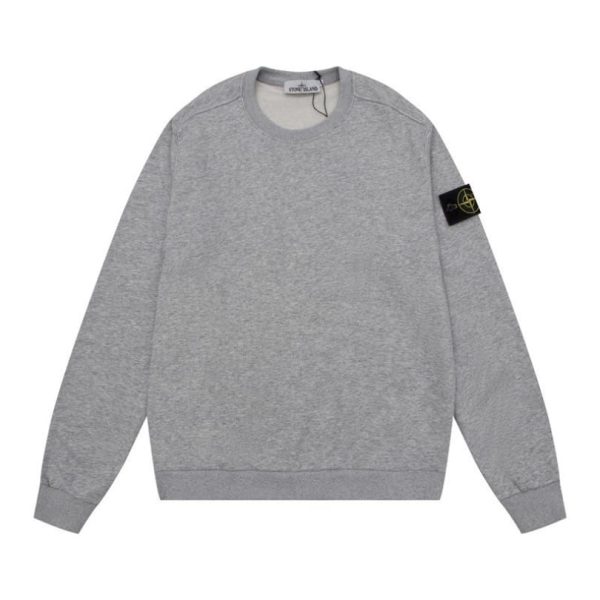 Sweatshirt Stone Island with logo patch SL001 - Image 3