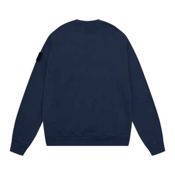 Sweatshirt Stone Island with logo patch SL001 - Image 9
