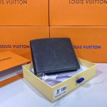 Wallet Louis Vuitton Embossed Monogram in Black LV067 - Image 3