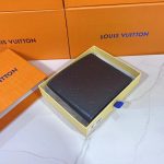 Wallet Louis Vuitton Embossed Monogram in Black LV067 - Image 6