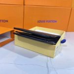 Wallet Louis Vuitton Embossed Monogram in Black LV067 - Image 9