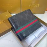 Wallet Gucci Monogram with Green-Red Web Stripe GC132 - Image 2