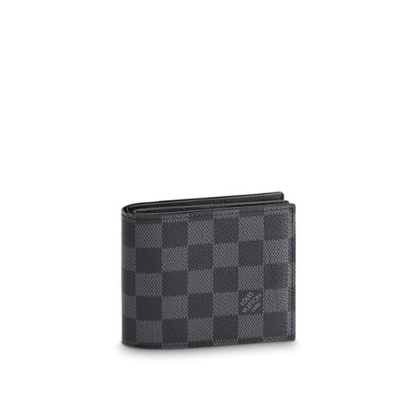 Wallet Louis Vuitton Damier in Graphite Canvas LV068 - Image 2