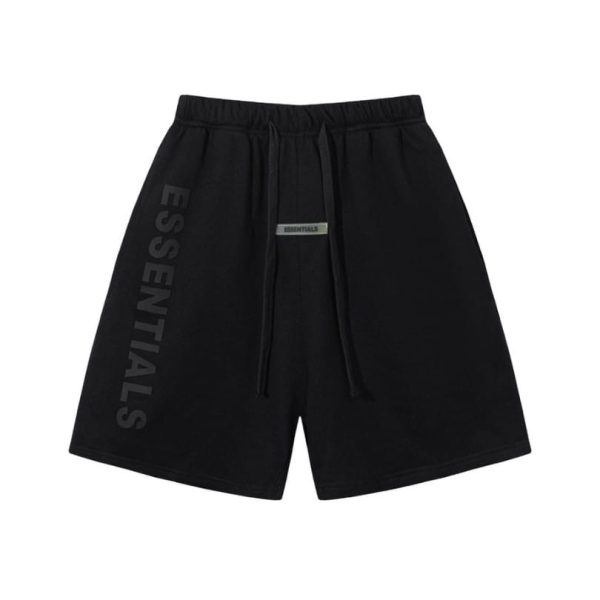 d116728_15838-1.jpg Shorts Essentials Black with Logo Print EST001 - Image 1
