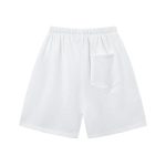 Shorts Essentials White with Logo Print EST002 - Image 2