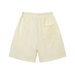 Shorts Essentials Cream with Logo Print EST003 - Image 2