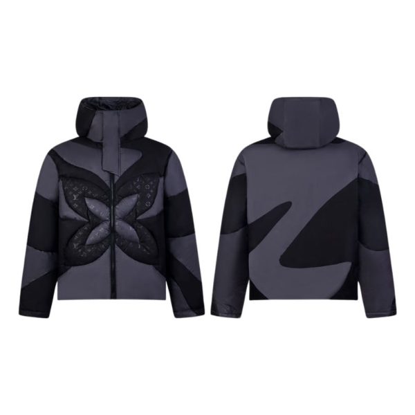 Jacket Puffer Louis Vuitton with Monogram Design LV069 - Image 3