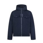 Jacket Denim Hooded Louis Vuitton Monogram LV070 - Image 3