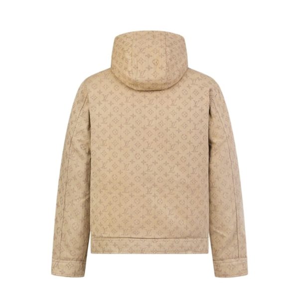 Jacket Denim Hooded Louis Vuitton Monogram LV070 - Image 4