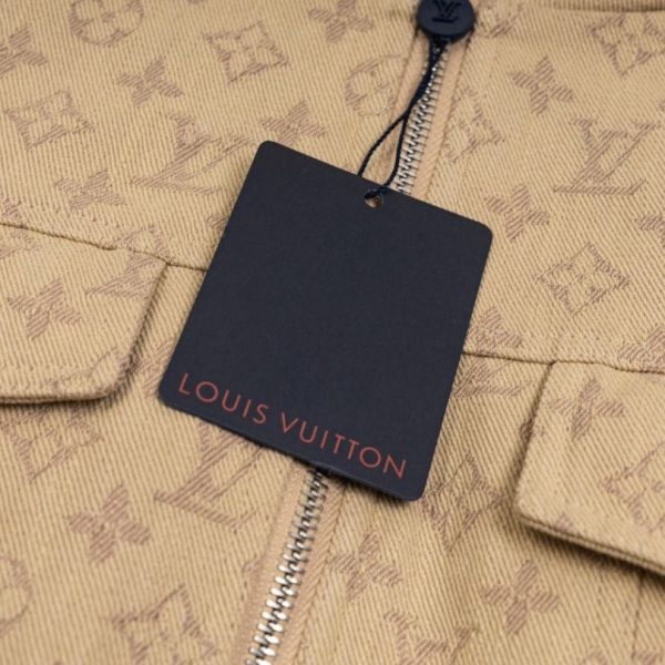 Jacket Denim Hooded Louis Vuitton Monogram LV070 - Image 10